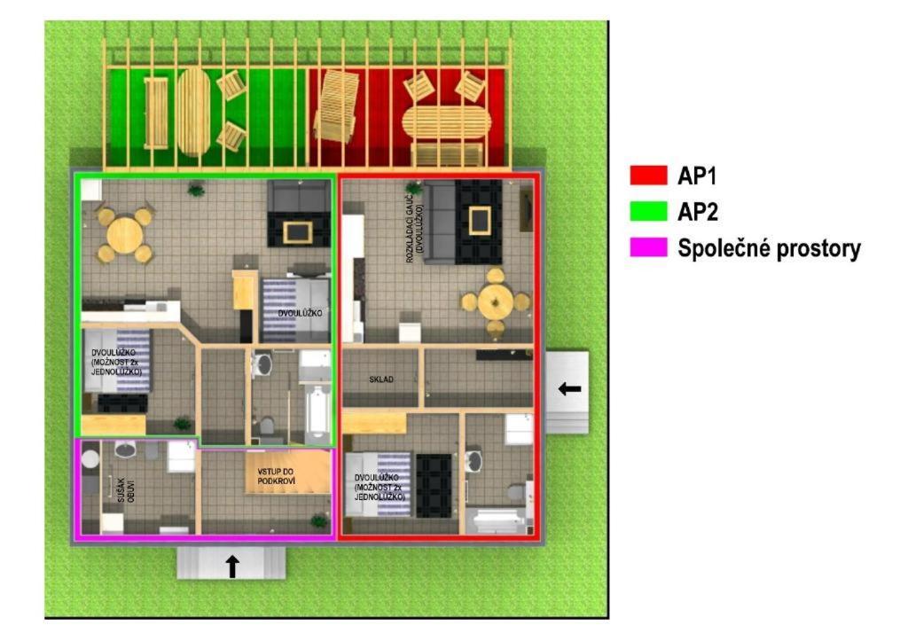 Apartmany Pod Sjezdovkou Abertamy Zewnętrze zdjęcie